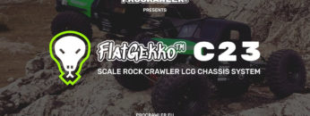 PROCRAWLER® Flatgekko™ C23 V1 LCG Scale Rock Crawler Chassis System