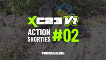 Flatgekko™ XC23 V1 Maxxx™ LCG Crawler Chassis System Action Shortiez S01 E02