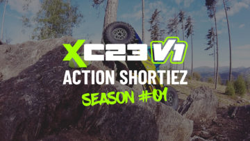 Flatgekko™ XC23 V1 Maxxx™ LCG Crawler Chassis System Action Shortiez Season #01